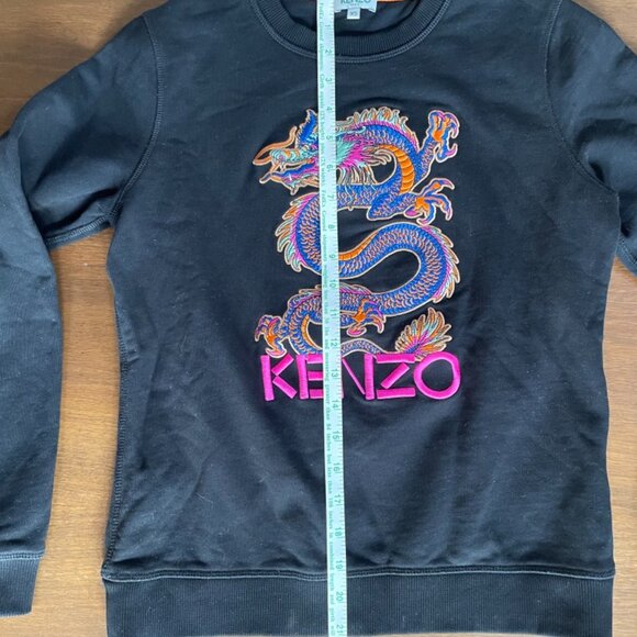 Kenzo Embroidered Dragon Logo Sweater - Picture 7 of 8
